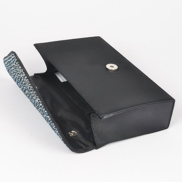 Rhinestone Satin Party Clutch
